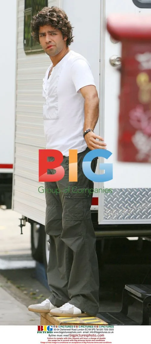 Entourage Cast Filming on Location