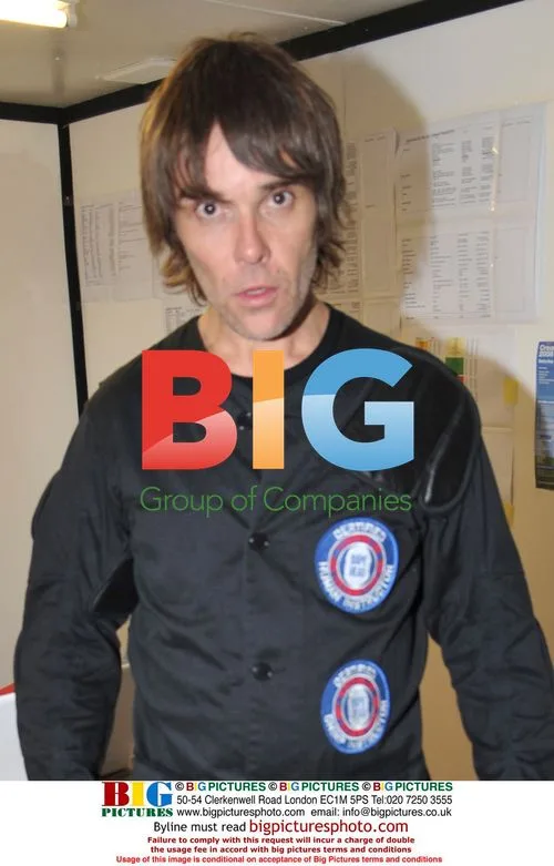 Ian Brown performs at Creamfields Festival