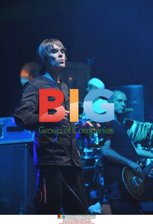 Ian Brown performs at Creamfields Festival