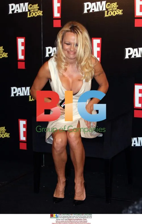 Pam Anderson at Press Conference in Sydney