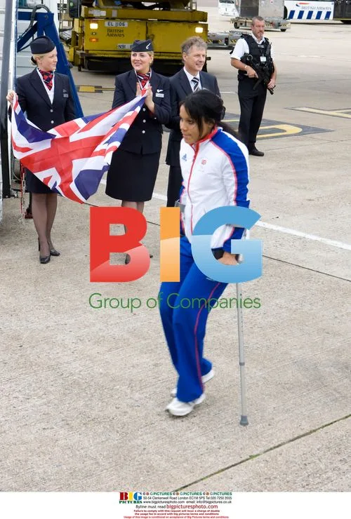 Team GB welcomed home from Beijing 2008 Olympics