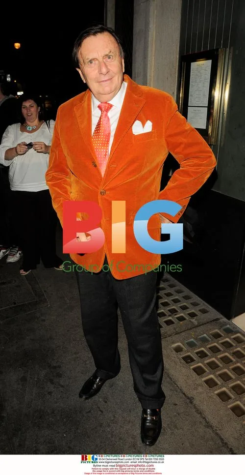 Barry Humphries at Ivy Restaurant in London