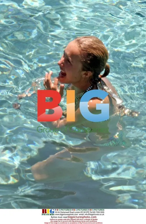 Hayden Panettiere in Gold Bikini