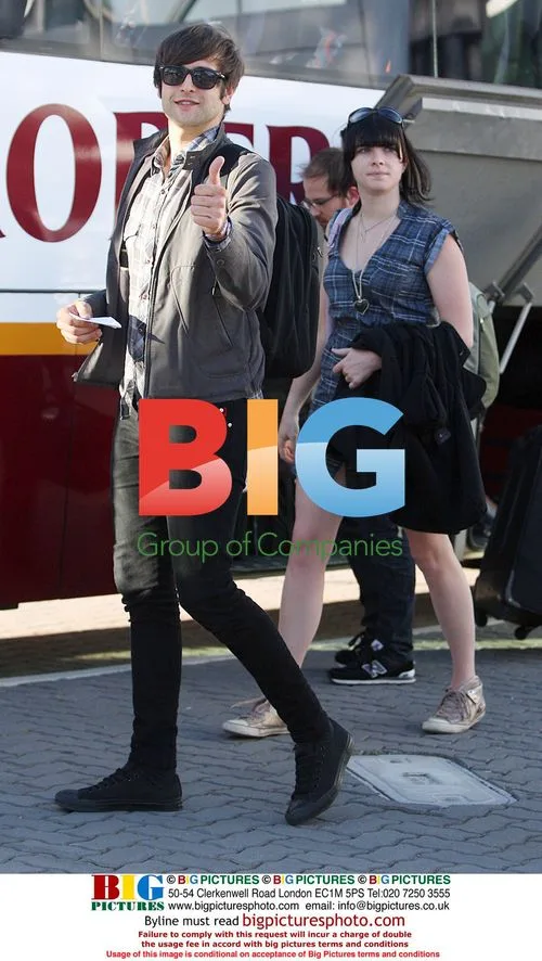 Cobra Starship Arrives in Perth, Australia