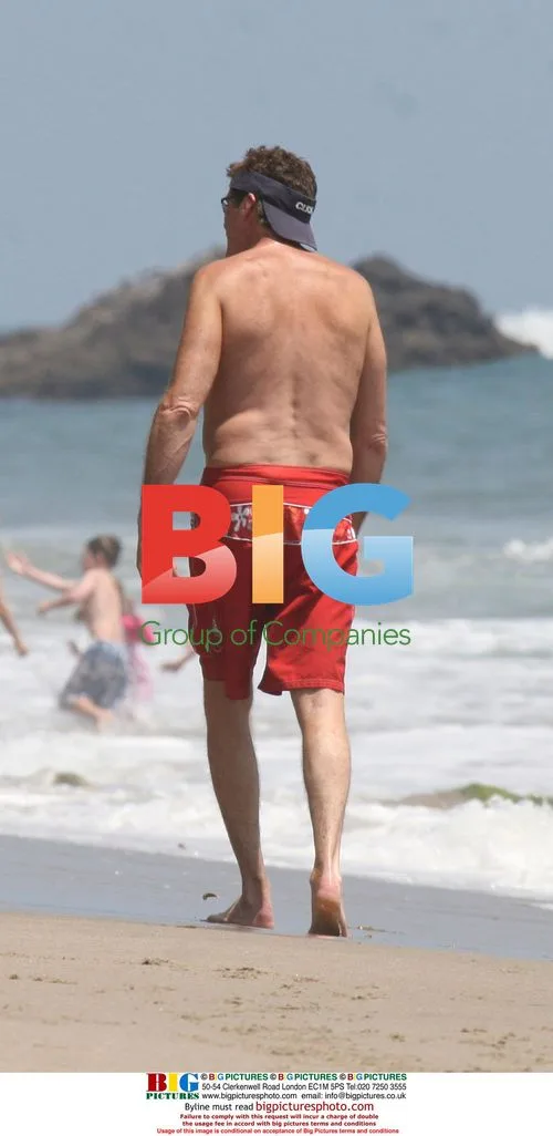 David Hasselhoff Bodysurfing in Malibu