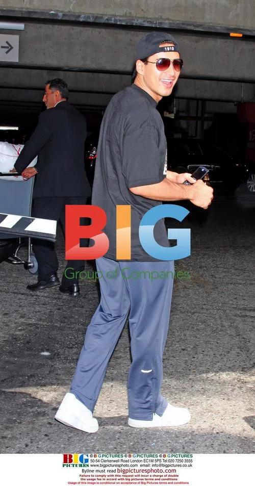 Mario Lopez arrives at LAX
