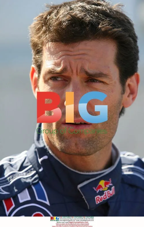 Mark Webber at European Grand Prix Qualifying