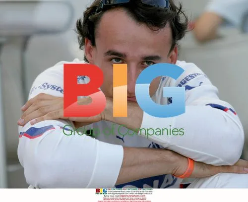 Robert Kubica at 2008 European Formula One Qualifying
