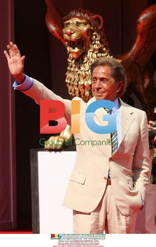Valentino Garavani at The Last Emperor Premiere