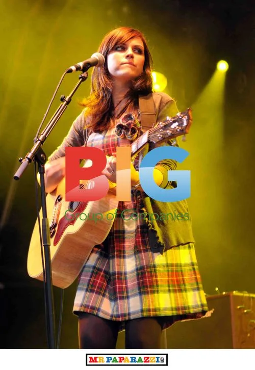 Singer Amy McDonald performs at Connect Festival