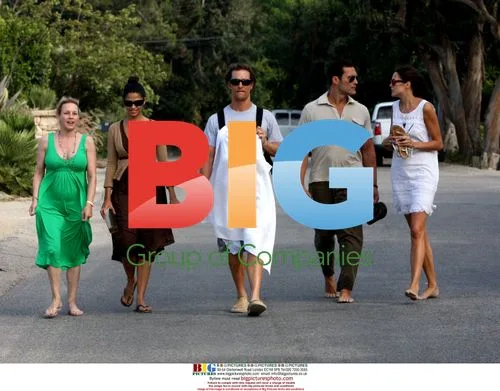 Matthew McConaughey with family in Malibu