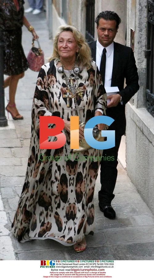 Marta Marzotto at 'The Last Emperor' Premiere