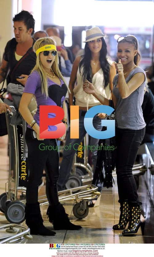 The Pussycat Dolls Arrive at LAX
