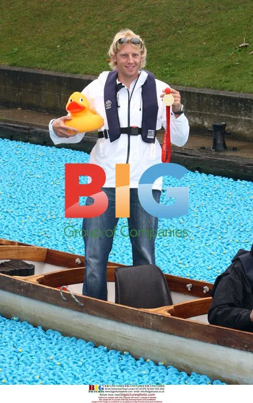 The Great British Duck Race at Hampton Court