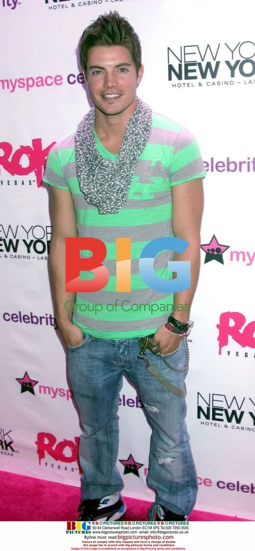 Josh Henderson at Katy Perry Nightclub Event