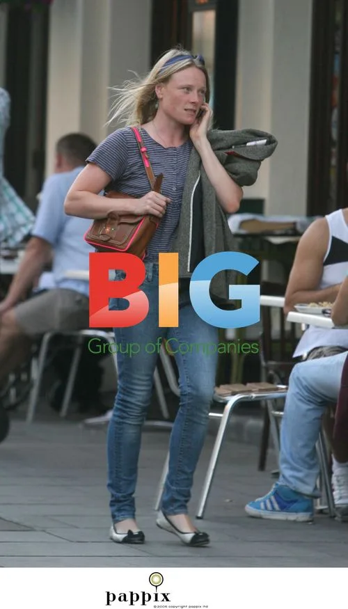 Luella Bartley out in Central London