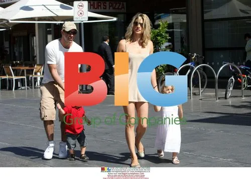 Dani Behr and Family Outing in Australia