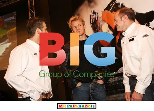 Gordon Ramsay and Mark Sargeant at NEC Bike Show