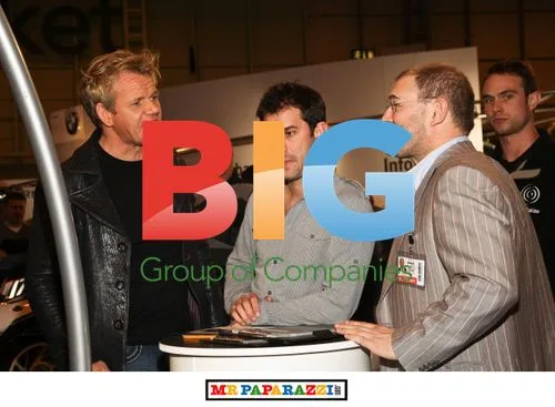 Gordon Ramsay and Mark Sargeant at 2008 NEC Bike Show
