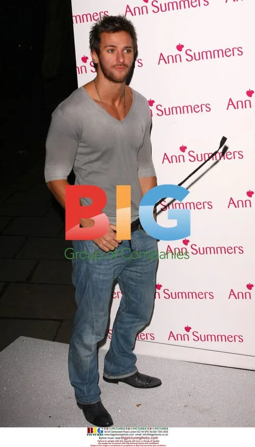 Stuart from Big Brother at Ann Summers party