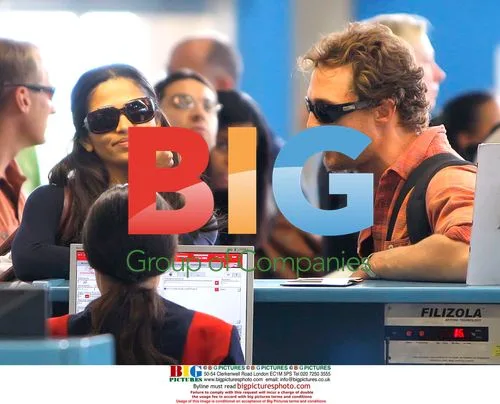 Mathew McConaughey and Family Visit Brazil