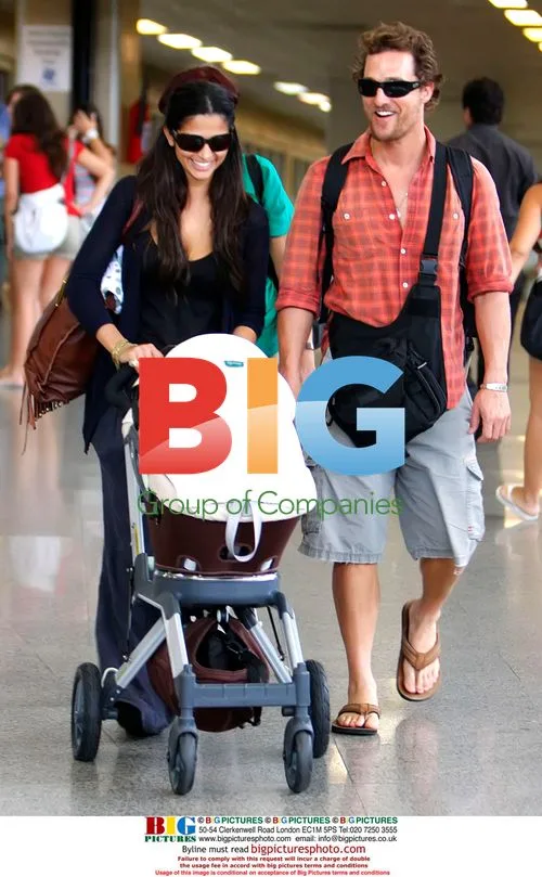 Mathew McConaughey and Family Visit Brazil