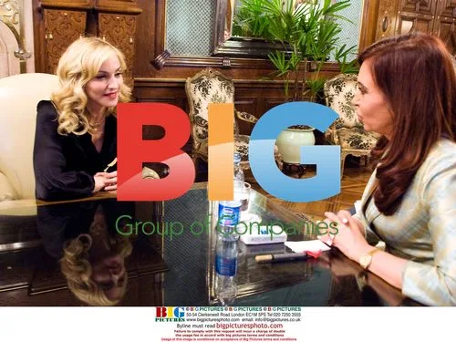 Madonna meets Ingrid Betancourt in Argentina