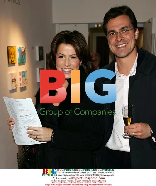 Justin Bower and wife at Stars on Canvas