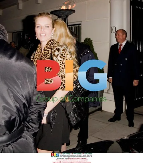 Eva Herzigova and Claudia Schiffer at House Party