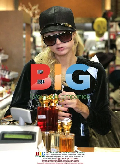 Paris Hilton and Brittany Flickinger at Beverly Glen Market