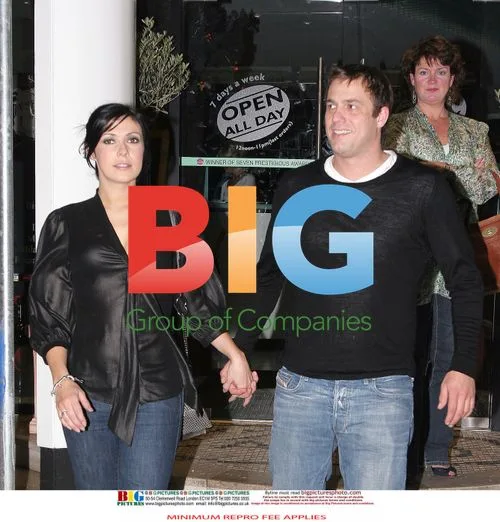 Kym Marsh and Jamie Lomas Dining