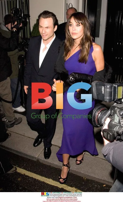 Christian Slater and Tamara Mellon at House Party