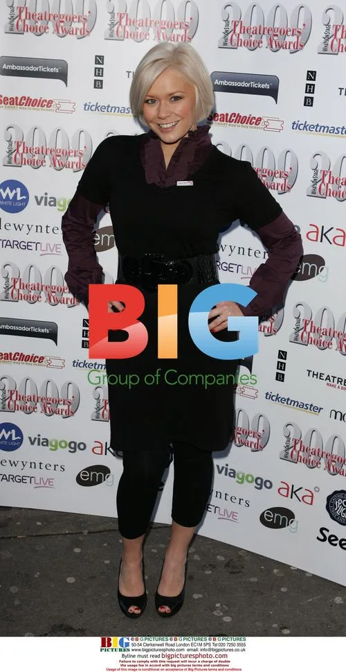 Suzanne Shaw at Theatregoers' Choice Awards