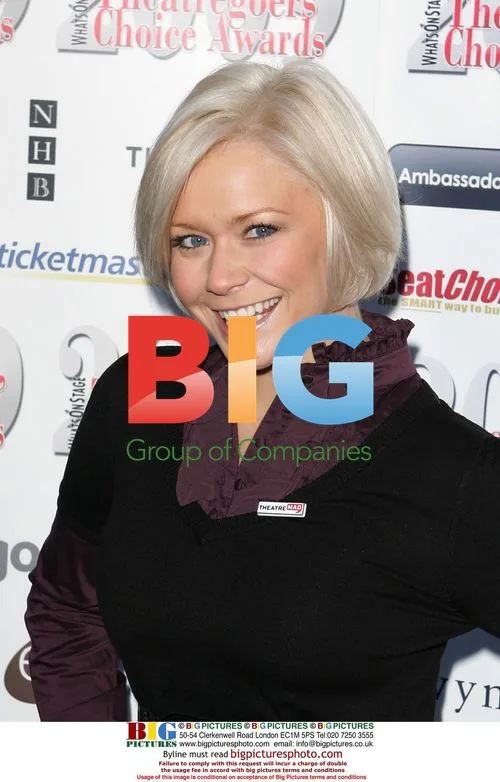 Suzanne Shaw at Theatregoers' Choice Awards Launch