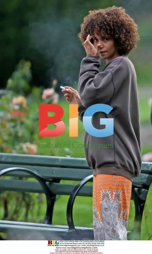 Halle Berry and Stellan Skarsgrd Filming "Frankie and Alice"