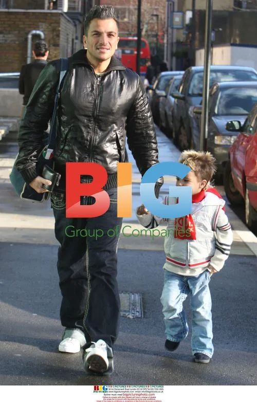 Katie Price and Peter Andre Take Son to Eye Clinic