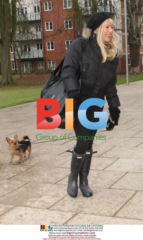 Letitia Dean Rehearses for Snow White Panto