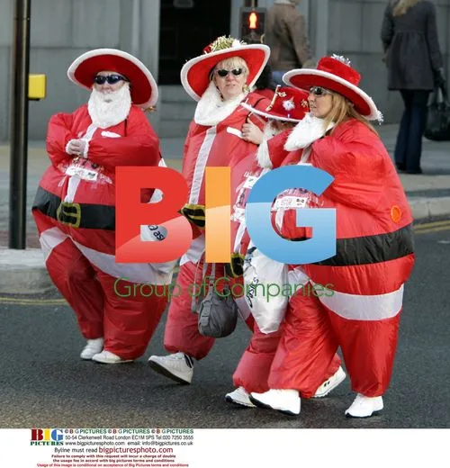 Santa Dash 5k Charity Run in Liverpool