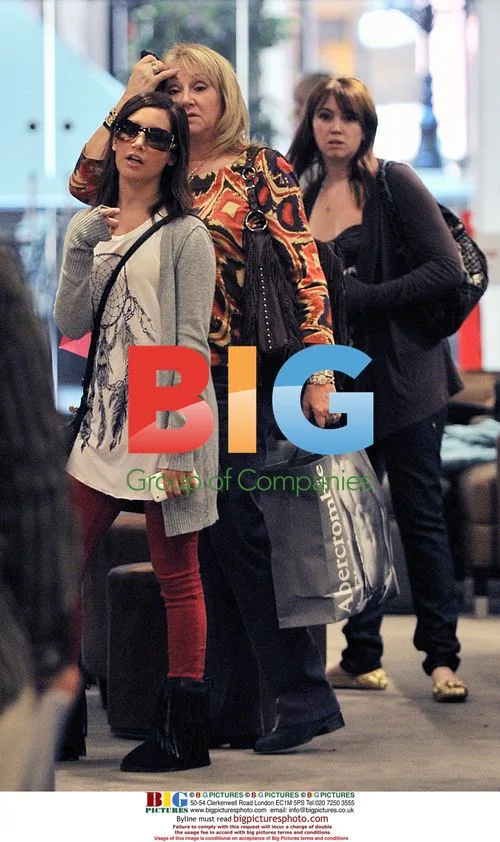 Ashley Tisdale Holiday Shopping