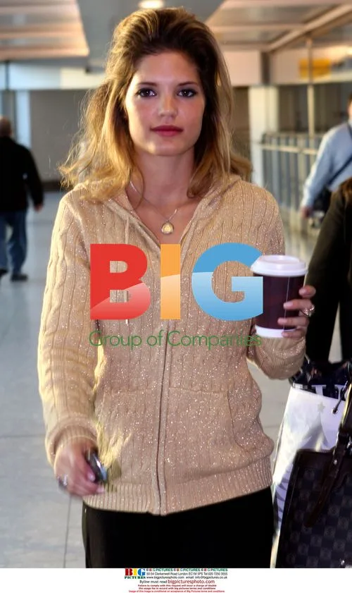 Carly Zucker arrives at Heathrow, London