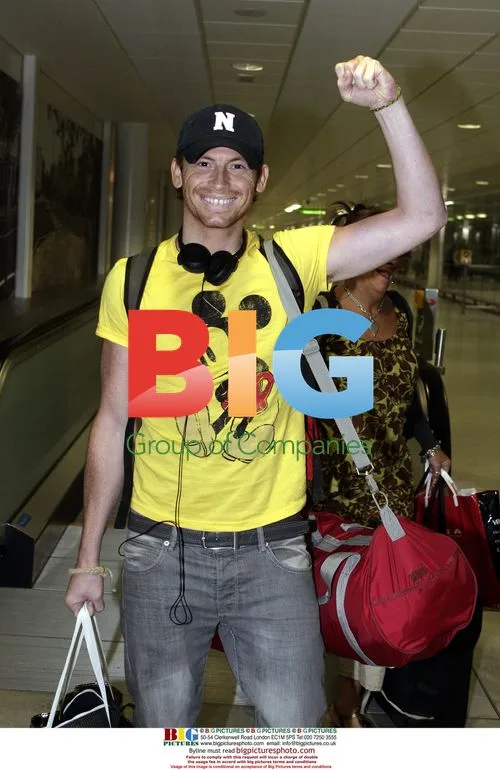 Joe Swash Arrives Home From I'm a Celeb Win