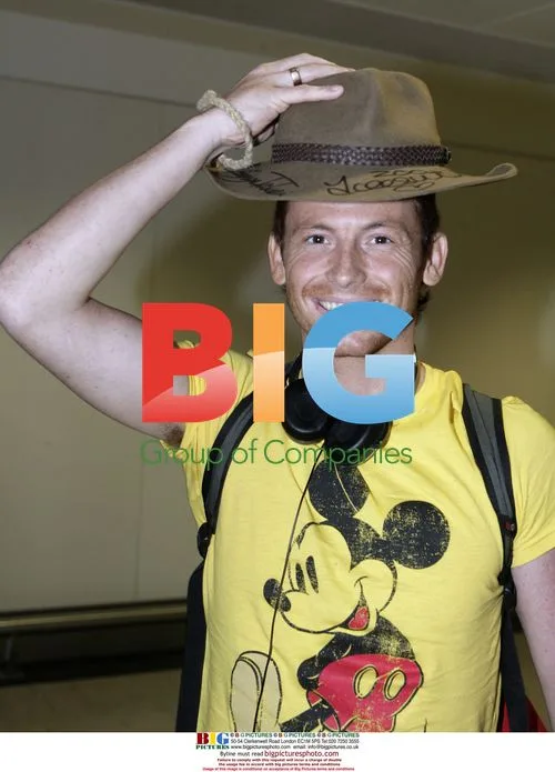 Joe Swash Arrives at Heathrow
