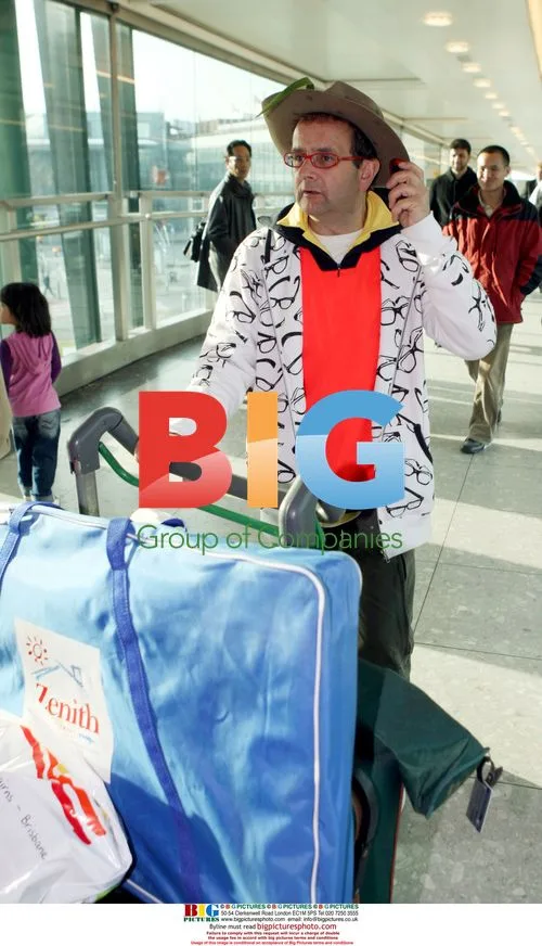 I'm a Celebrity contestants arrive at Heathrow