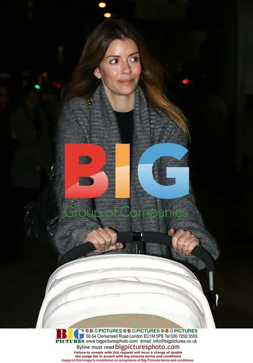 Noel Gallagher's fiancée Sara Macdonald shopping in London