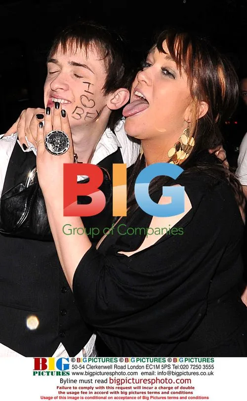 Big Brother Couple Luke and Rebecca Leave OK! Party