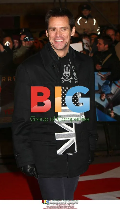 Jim Carrey at 'Yes Man' London premiere