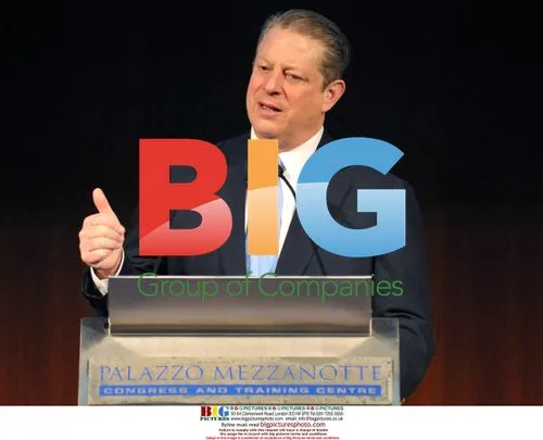 Al Gore at Milan Stock Exchange