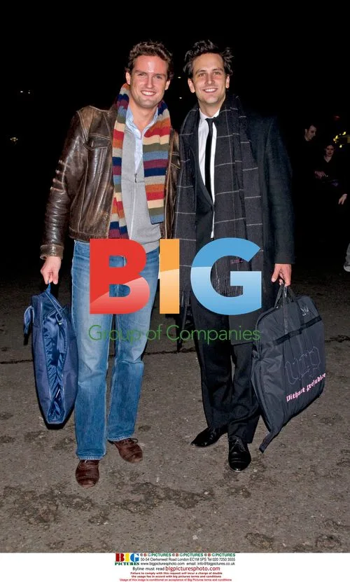 Stephen Bowman and Dominic Tighe of Blake leaving The Royal Albert Hall