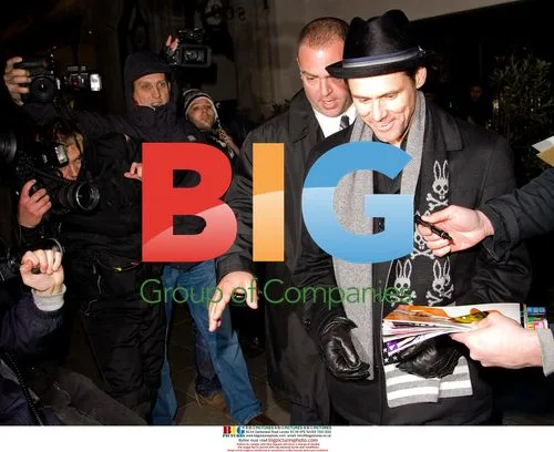 Jim Carrey leaving dinner in London