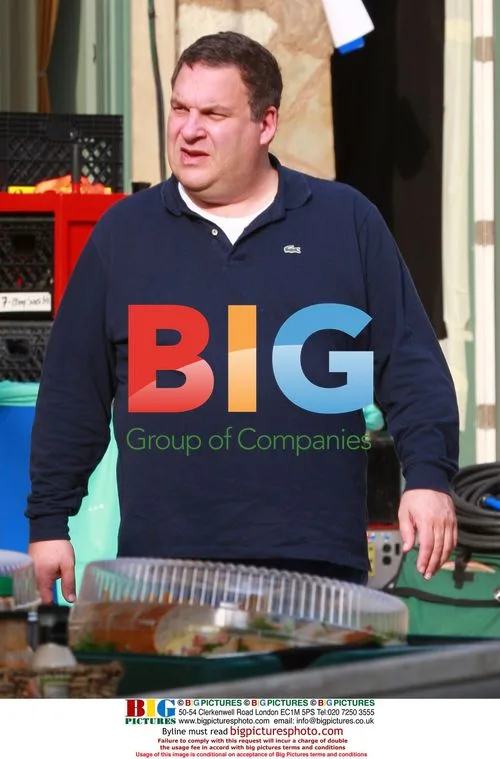 Jeff Garlin on Curb Your Enthusiasm set